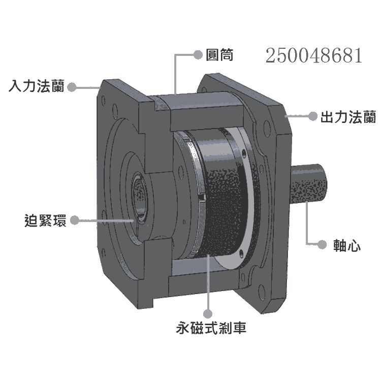 永磁式剎車組合體，永磁制動(dòng)器組合體
